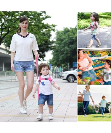 3-in-1 Toddler Harness Leashes + Anti Lost Wrist Link | Safety Backpack for Toddlers | Child Anti Lost Leash | Baby Cute Assistant Strap Belt | Kids Girls Outdoor Activity (Butterfly) - Buy Online on GoSupps.com