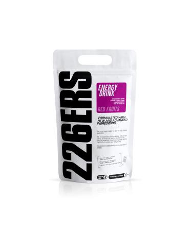 226ERS Energy Drink | Energy Drink with Amylopectin Taurine and L-Carnitine Gluten and Lactose Free Fuits Rouges - 1 kg