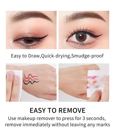 Dragonranee Waterproof Liquid Eyeliner Pen - Long Lasting & Smudge-Proof - Buy Online on GoSupps.com
