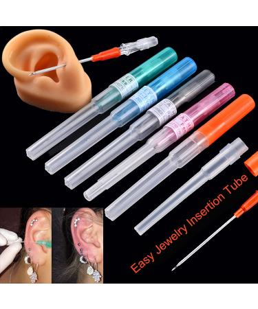 Judero Catheter Piercing Needles - Mixed 50pcs for Ear Nose Lip Tongue Belly Navel Nipple Cartilage Piercing Kit - Buy Online on GoSupps.com