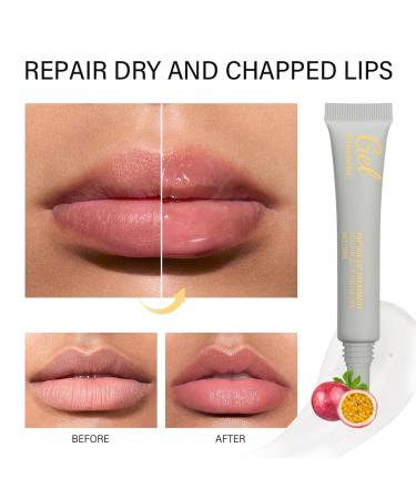 Erinde Clear Lip Balm - Hydrating Lip Treatment for Soft Smooth Lips | Natural Gloss Finish Fruit Flavour 0.33 oz - Salted Caramel 03 - Buy Online on GoSupps.com