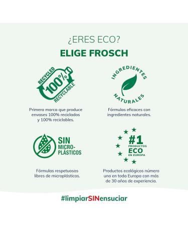 Frosch Vajillas Hipoalerg neas 750ml - Detergente Ecol gico para Lavavajillas | Env o Internacional - Buy Online on GoSupps.com