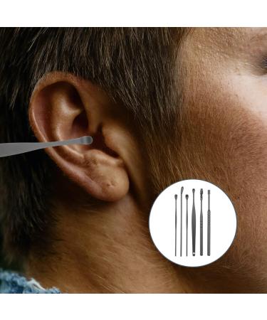 Stainless Steel Ear Cleaning Kit - 4 Sets for Men and Women - Portable and Reusable Ear Wax Remover Tools - Buy Online on GoSupps.com
