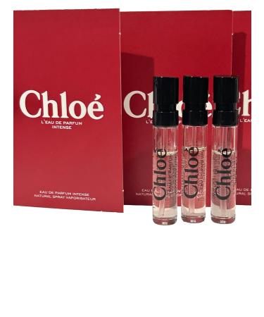 Chloe L'eau De Parfum Intense Sample Perfume WOMEN Spray 1.2 ml / 0.04 oz - set of 3 - Buy Online on GoSupps.com
