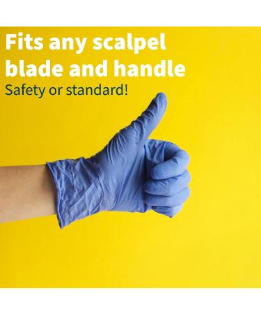 Feather Scalpel Blade Remover - Handheld Disposable Sharps Container - Buy Online on GoSupps.com