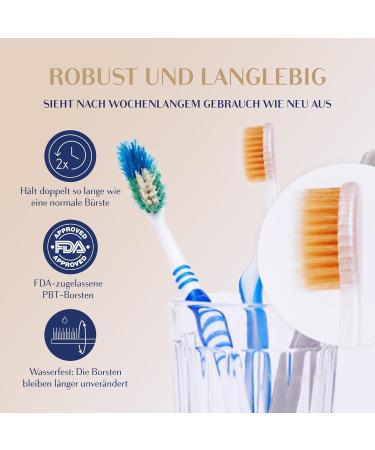 Buy Royal Denta Nano Gold Toothbrush Soft Blue - International Shipping Available - Buy Online on GoSupps.com