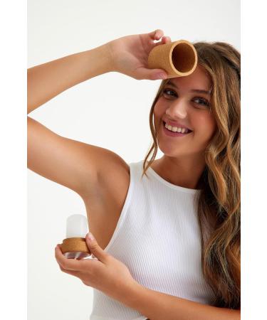 Buy Eco-Friendly Crystal Natural Deodorant Refill - Unscented Plastic & Aluminum Free Zero Waste Salt Stick for Men & Women - 4.25 oz - Buy Online on GoSupps.com