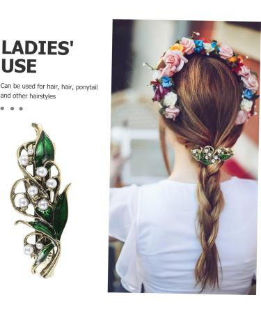 FRCOLOR Hairpins Pins rhinestone hair pins womens hair clips french barrette hair clips crystal hair barrettes hair clips goody hair clips for women spring hair clips bow Crystal - Buy Online on GoSupps.com