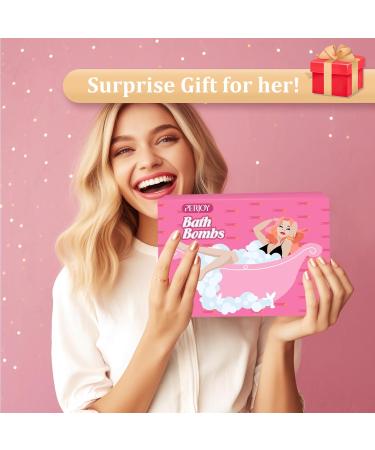 Perjoy 8pcs Nature Bubble Bath Bombs - Pamper Gifts Set for Kids, Girls, Women - Perfect for Easter, Mother's Day, Birthdays - Barbiepink - Buy Online on GoSupps.com
