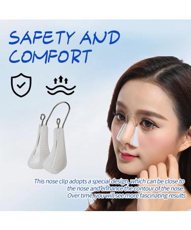Nose Shaper Lifter Clip | Pain-Free Nose Bridge Straightener & Slimmer | Soft Silicone Reducer for Women - Make Your Nose Smaller - Buy Online on GoSupps.com