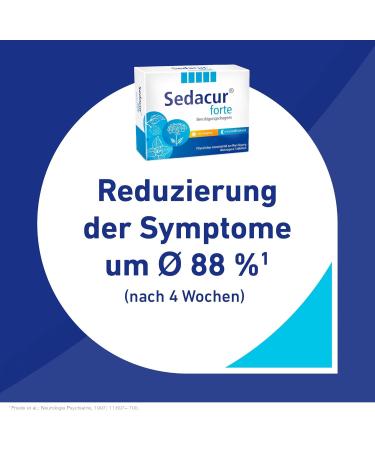Sedacur Forte - Herbal Remedy for Sleep Disorders & Restlessness | 100 Coated Tablets | International Shipping Available - Buy Online on GoSupps.com