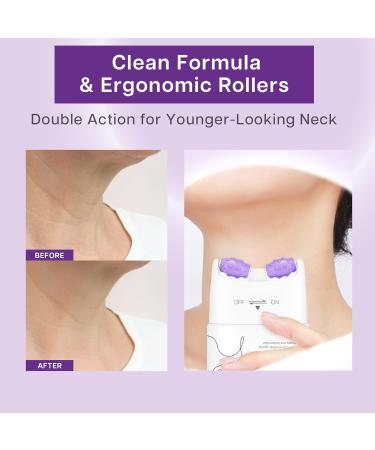 VRAIKO SADOER Gua Sha Cr me pour le Cou Cr me raffermissante pour le Cou et la M choire avec Doubles Rouleaux de Massage Hydratant pour le D collet pour les Rides Fines l lasticit et l - Buy Online on GoSupps.com