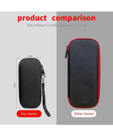 MEROM Hard Case for Meridian Electric Groin Trimmer - Travel Storage Case for Trimmers and Accessories - Black - Buy Online on GoSupps.com