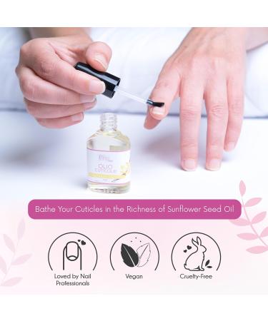 Vanilla Cuticle Oil for Nails - 12ml - Moisturizing & Regenerating Treatment - Buy Online on GoSupps.com