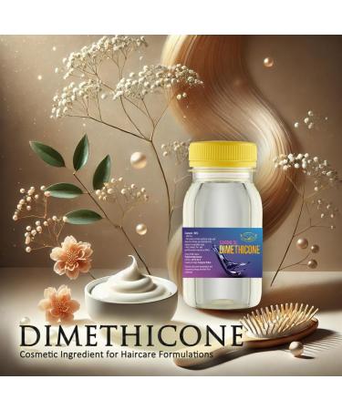 Artekas Innovation DIMETHICONE Cosmetic Grade Silicone Emollient for DIY Skin Hair & Body Care | Conditioning Ingredient for Creams Serums Shampoos | 120 g (4.23 oz) - Buy Online on GoSupps.com