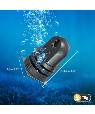 Seafrogs Diving Cold Shoe Adapter YS Head Dual Nut Screw Stand - Aluminum Camera Hot Shoe Mount for Flashlight & Camera Lighting System - Accessory Mount Adapter for LED Video Light & Microphone YB-2 - Buy Online on GoSupps.com