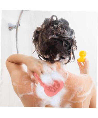 Buy Kombiuda Silicone Shampoo Brush - Deep Cleaning Massage Tool for Hair & Body - Multi-Cleaning Pink Brush for Kids & Adults - Ideal for Bathing & Haircare - Buy Online on GoSupps.com