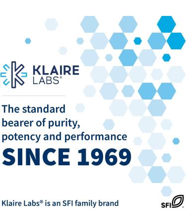 Klaire Labs CDP Choline 250mg - Soy-Free Cognizin Citicoline Supplement - Memory, Focus & Attention Support - 60 Capsules - Buy Online on GoSupps.com