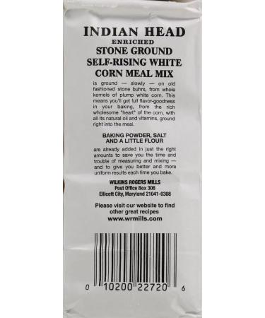 Indian Head Self Rising Cornmeal 907g (2lbs) - Buy Online on GoSupps.com