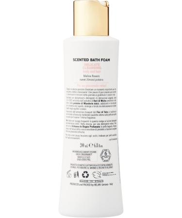  Helan Helan Fior di Talc Gentle Foaming Bath Body and Hair Shower Moisturizing and Restructuring Shampoo Respects the - Buy Online on GoSupps.com