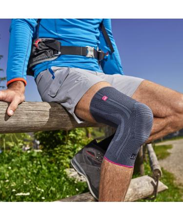 Medi Genumedi Knit Knee Support Compression Sleeve for Men & Women - Best Pain Relief & Comfort - International Shipping Available - Buy Online on GoSupps.com