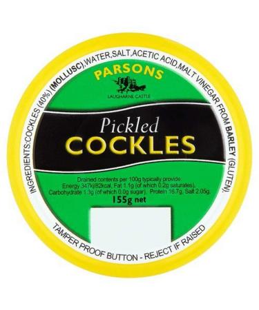Parsons Welsh Pickled Cockles 155g