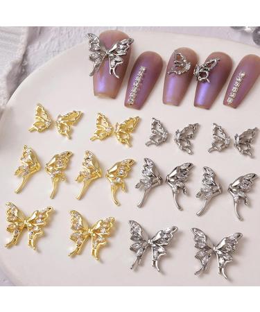 FEIlei 5Pcs Zircon Nail Art Rhinestones Crystal Gems for Nail Decor Rings Earrings DIY - Buy Online on GoSupps.com