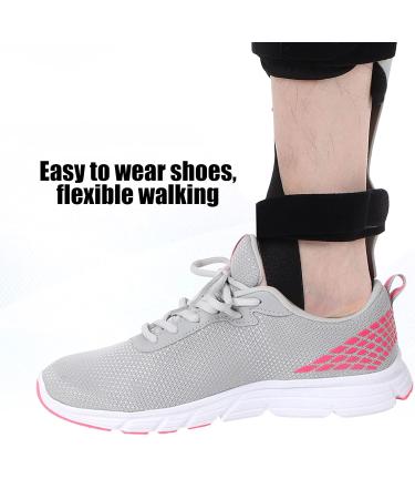 Ankle Support Drop Foot Brace - Unisex Foot Orthosis with Stable Fixed Strap Design for Left Foot | Compression Sleeve for Enhanced Stability - Buy Online on GoSupps.com