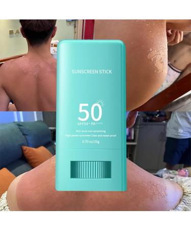 Sun Cream Stick Mineral Sunscreen Stick Sun Cream Kit Sunscreen Stick for Sensitive Skin Face & Body Sunscreen with Zinc Oxide & Vitamin E No White Non-Comedogenic & - Buy Online on GoSupps.com