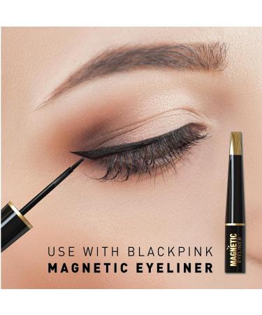 Buy BlackPink Mink 5D Magnetic Lashes - Fluffy Reusable Lightweight False Eyelashes | 2-Step Liner-Lash System (BPM104 - Buy Online on GoSupps.com