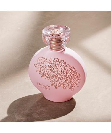 O BOTICARIO Floratta Love Flower Eau de Toilette | Long-Lasting Floral Fragrance Perfume for Women 2.5 Ounce - Buy Online on GoSupps.com