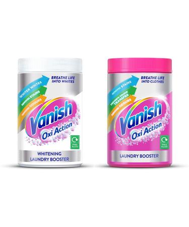 Stain Removal Bundle: Vanish Oxi Action Platinum Multi Power Laundry Booster I Size: 1.57kg + Vanish Oxi Action Platinum Multi Power Chlorine-Bleach Free Whitening Booster I Size: 1.57 kg