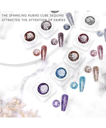 Glitter Nail Gel Mixed Color Glitter Nail Polish Gel Manicure for Beauty Salon - Buy Online on GoSupps.com