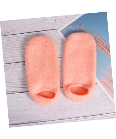 minkissy 1 Pair Heel Sleeve Women Cracked Heels Guard Spa Socks Dead Skin Socks Spa Feet Sleeves Heel Repair Lotion Socks Skin Softening Socks Socks for Women Foot Miss Ankle Socks - Buy Online on GoSupps.com