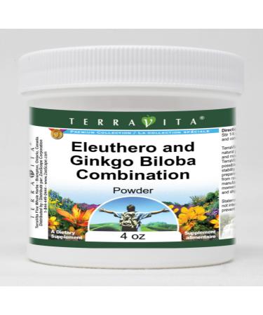 Eleuthero and Ginkgo Biloba Combination Powder (4 oz ZIN: 516388) - 3 Pack