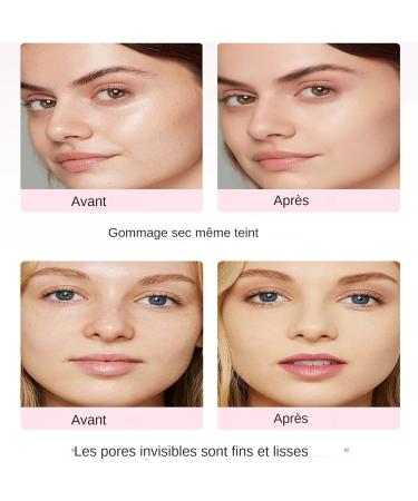 Krujecnt Face Loose Powder Mattifying Fluid Powder Blur Effect | 4.5g Texture Cream Setting Long-Lasting Seboregulator Control Natural Finish Foundation Concealer Makeup Pores - Buy Online on GoSupps.com