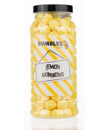 Lemon BonBons Sweets Gift Jar