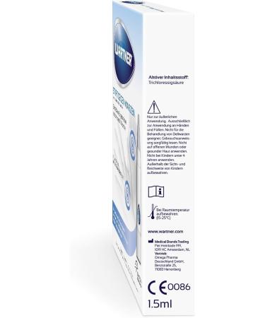 Wartner Wart Pen - Precise Wart Treatment with High-Dose Gel - 1.5 ml | Gentle & Effective Wart Removal - Buy Online on GoSupps.com