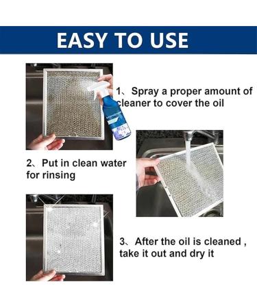 Multi Purpose Cleaner Spray Multi-Function Foam Cleaner All Purpose Deep Cleaning Spray Heavy Oil Stain Removal for Kitchen & Bathroom - Buy Online on GoSupps.com