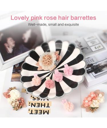 Ruicaifu 8 Pieces Flower Hair Clips for Girls - Perfect Children's Day Gift | Hair Jewelry for Kids - Buy Online on GoSupps.com