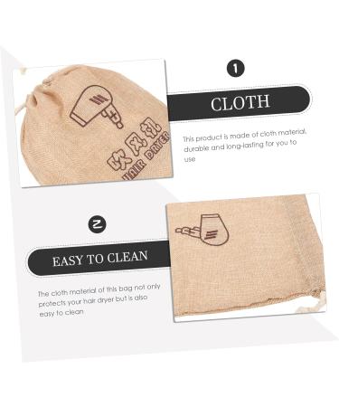 BCOATH 2pcs Blow Dryer Retractable Cord Hair Dryer Organizers Bag Travel Wine Bag Hair Tool Organizer Cloth - Buy Online on GoSupps.com