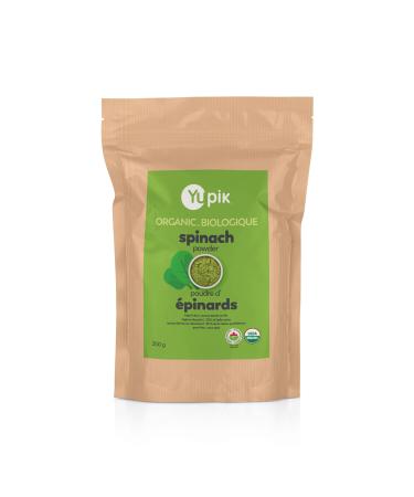 Yupik Organic Spinach Powder Superfood Non-GMO Vegan Gluten-Free 250g 250 g
