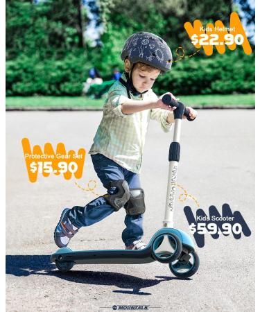 Kids/Toddler Skate Protective Gear Set - Rainbow M Size (5-14 Years) | Knee Pads, Elbow Pads, Wrist Guards - Buy Online on GoSupps.com