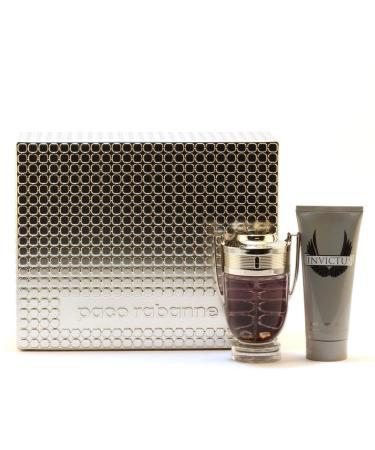 Paco Invictus For Men 3.4 Oz Edt Sp/3.4 All Over Sham Poo SET