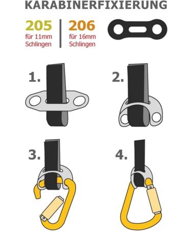 Aliens Carabiner Fixation Rubber-Fix - Pack of 10 | Durable & Reliable for International Shipping - Buy Online on GoSupps.com