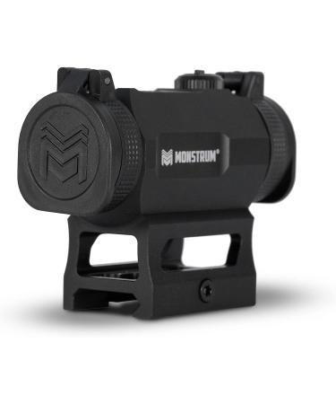 Monstrum Flip-Up Lens Cap Set for Romeo5, TRS-25, 1x20mm Red Dot Sights - Black - Buy Online on GoSupps.com