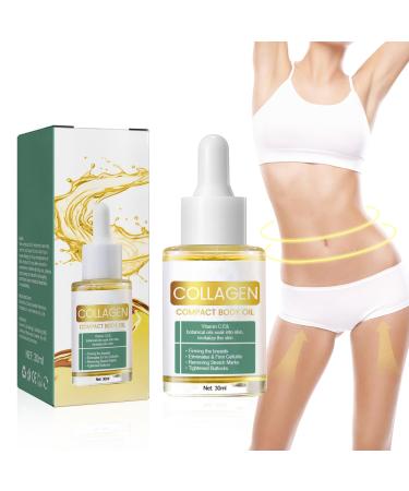 Collagen Lifting Body Oil Anti Cellulite Massage Collagen Oil Body Shaping Massage Oil for Abdomen and Legs