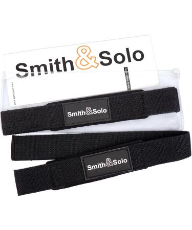 Smith & Solo Train Aid - Strength Training Lifting Straps for Men & Women | Fitness Accessories for Bodybuilding & Gym - Buy Online on GoSupps.com