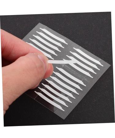 POPETPOP Clear Tape 30 Sheets Tapes Sides Double Practical Transparent Invisible Eyelid Double-Side Stickers White Korean Makeup - Buy Online on GoSupps.com