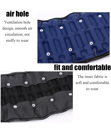 FoRes Breathable Lumbar Support Brace - Inflatable Waist Protector for Lower Back Pain Relief | C Arc Traction Design - Buy Online on GoSupps.com